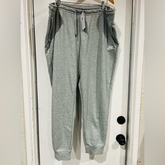 Nike Gray Joggers Sweatpants Mid Rise standard fit 3X - Picture 8 of 13